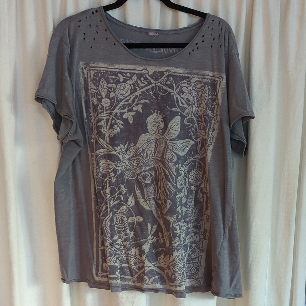 Gray And Purple Magnolia Pearl Fairy Tee-shirt